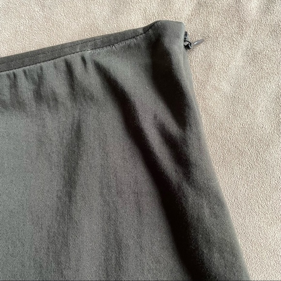 Sisley Pencil Skirt - Olive Green, Size 0 - Picture 2 of 6